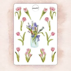 Dekorační samolepky - Tulipány